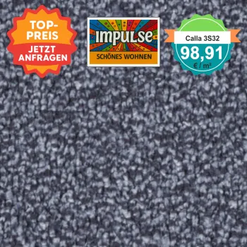 Vorwerk Calla Teppichboden – Farbe 3S32 blau – Produktbild